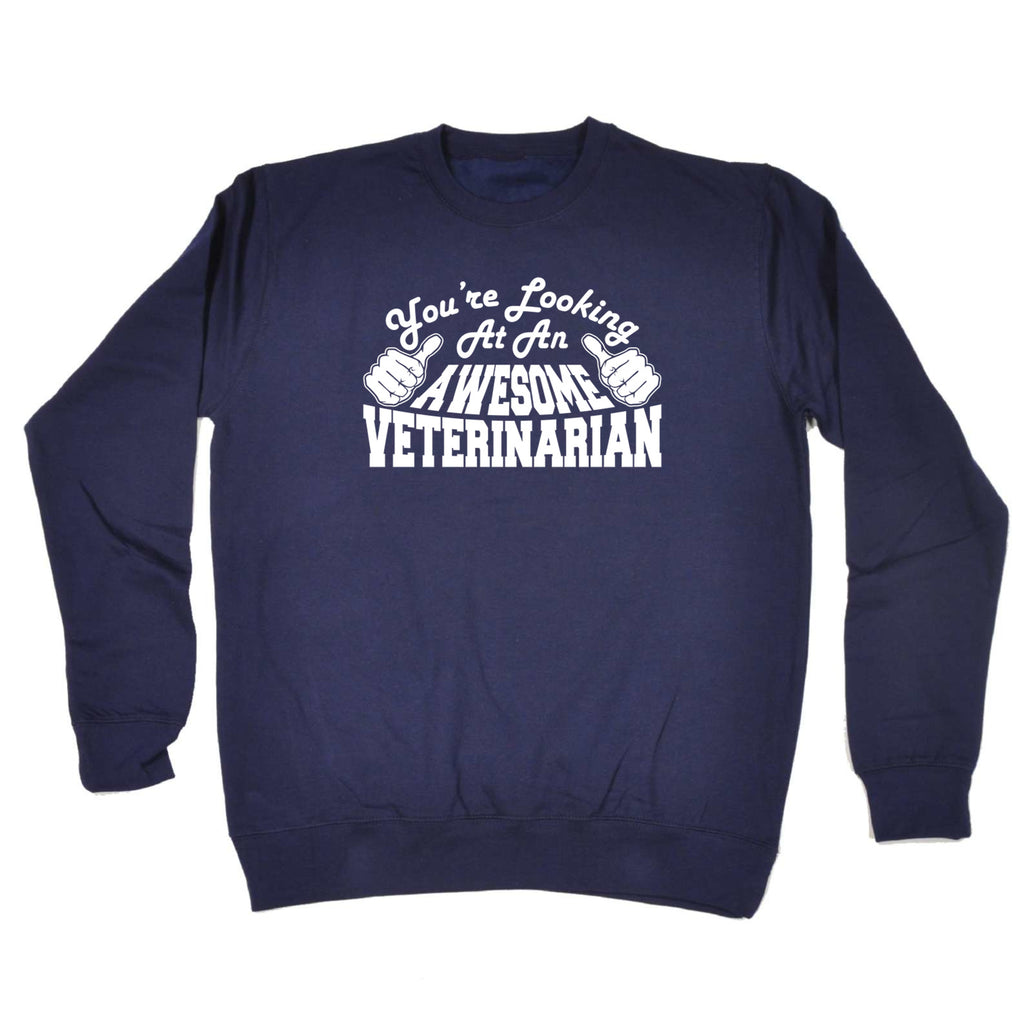 Youre Looking At An Awesome Veterinarian - Funny Sweatshirt