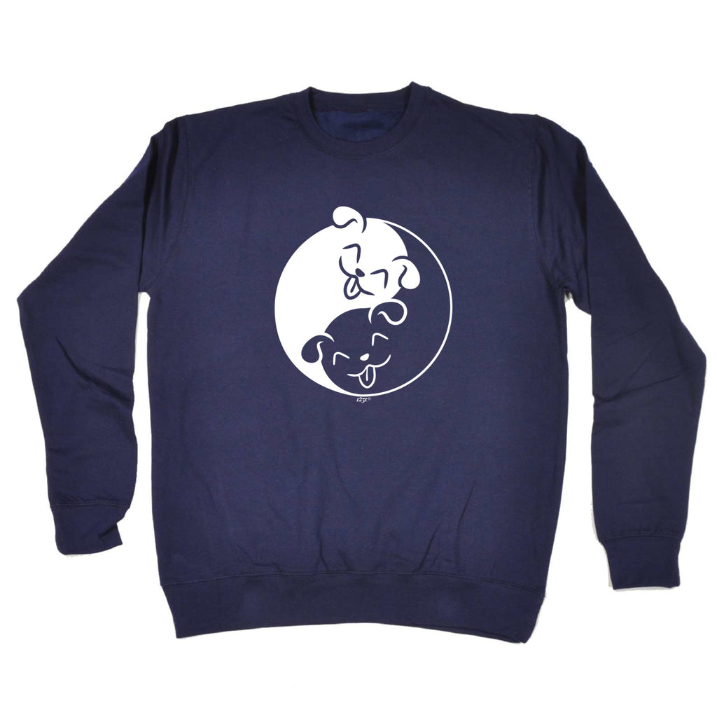 Yin Yang Dog - Funny Sweatshirt