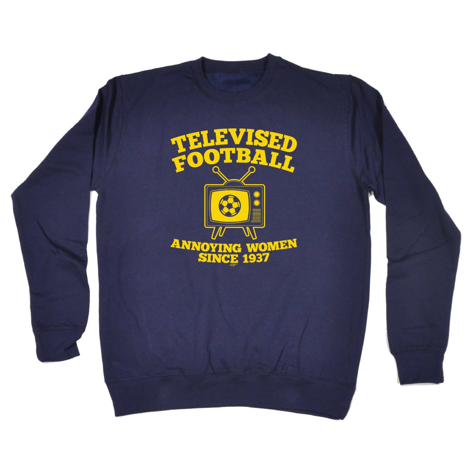 Telvised Football Annoying Women - Funny Sweatshirt