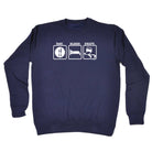 Eat Sleep Drift - Funny Sweatshirt