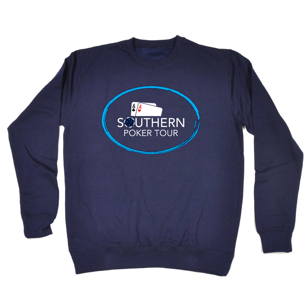 Spt Southern Poker Tour Clear Style - Funny Sweatshirt