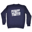 Im Allergic To Stupidity Break Out - Funny Sweatshirt