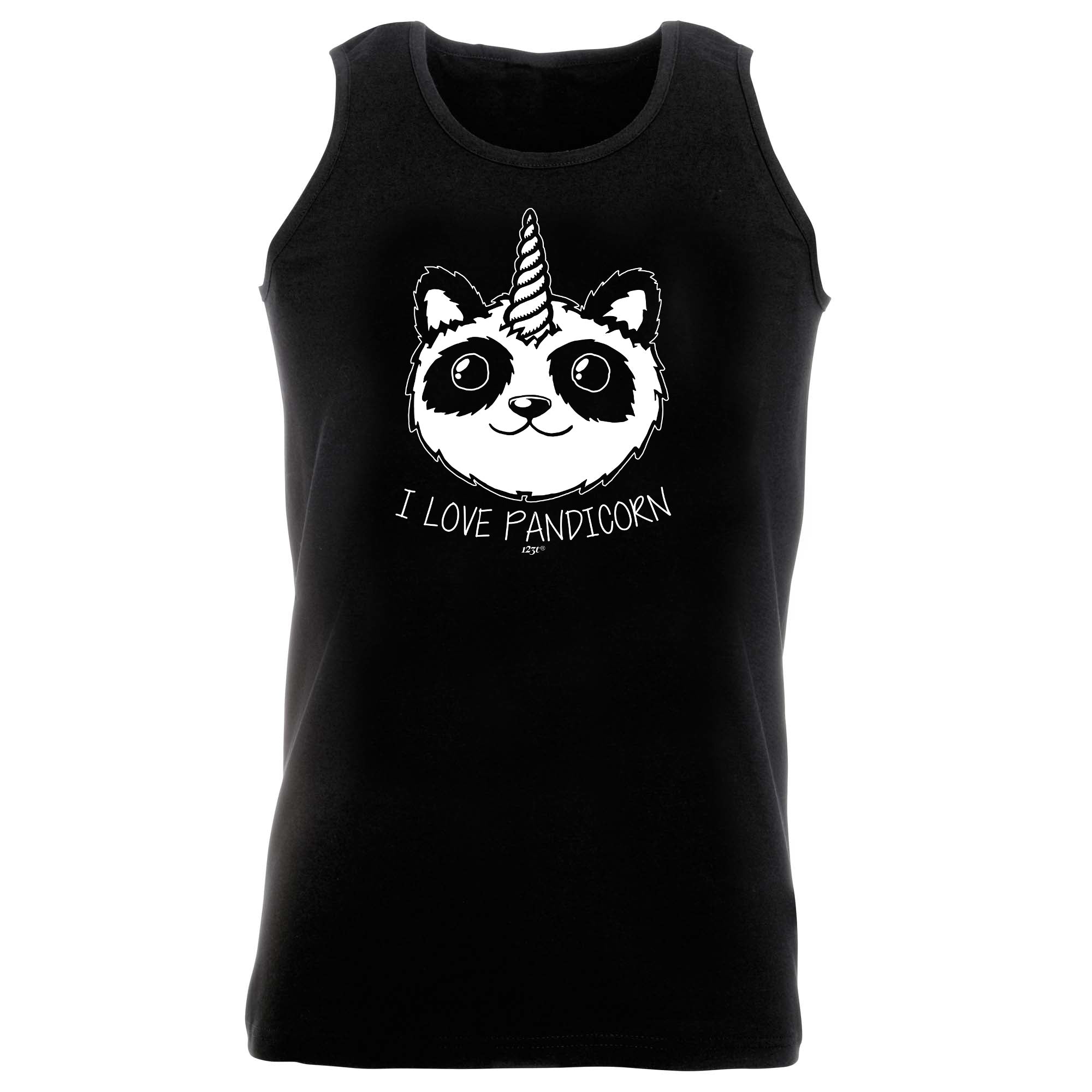 Love Pandicorn - Funny Vest Singlet Unisex Tank Top