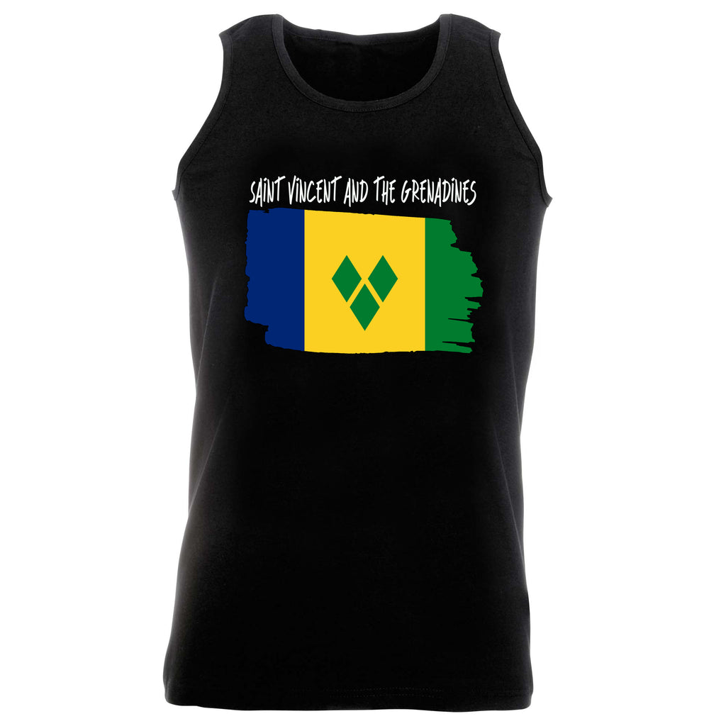 Saint Vincent And The Grenadines - Funny Vest Singlet Unisex Tank Top