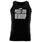 Peace Love Wine - Funny Vest Singlet Unisex Tank Top