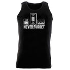 Never Forget Floppy Vhs Tape Retro - Funny Vest Singlet Unisex Tank Top