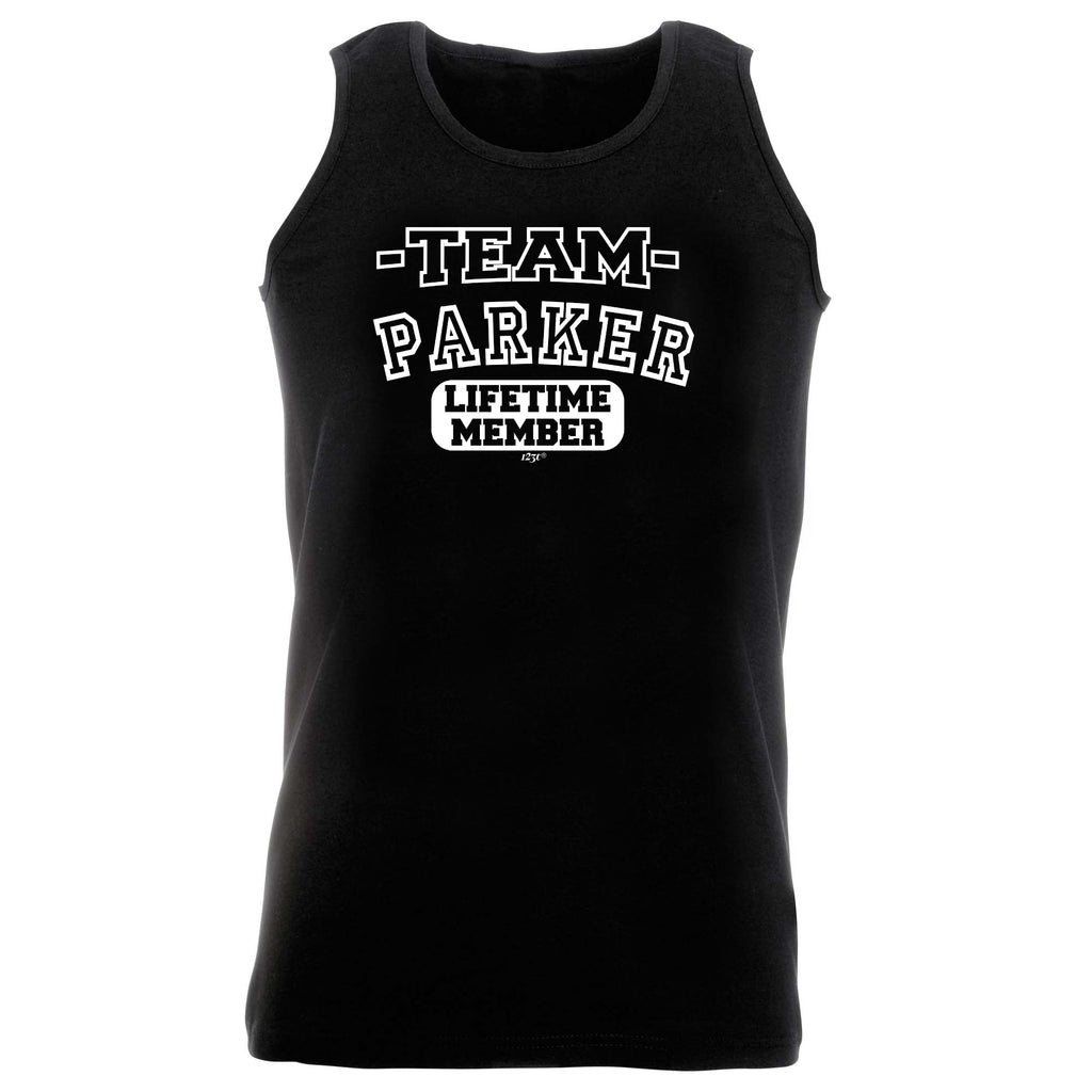 Parker V2 Team Lifetime Member - Funny Vest Singlet Unisex Tank Top