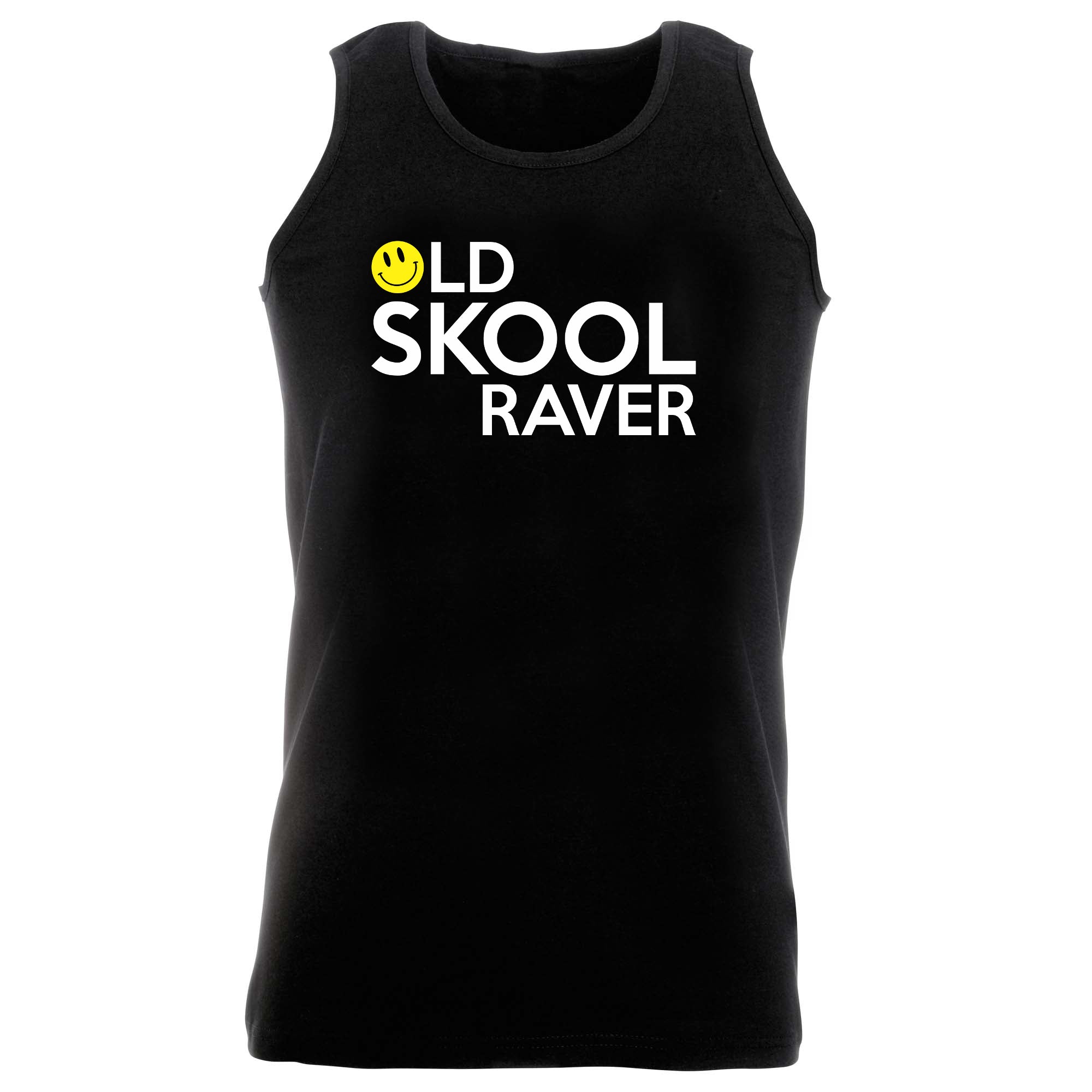 Old Skool Raver - Funny Vest Singlet Unisex Tank Top