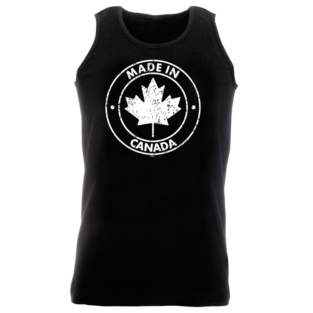 Made In Canada - Funny Vest Singlet Unisex Tank Top