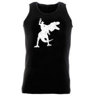 Cowboy Riding T Rex Dinosaur - Funny Vest Singlet Unisex Tank Top