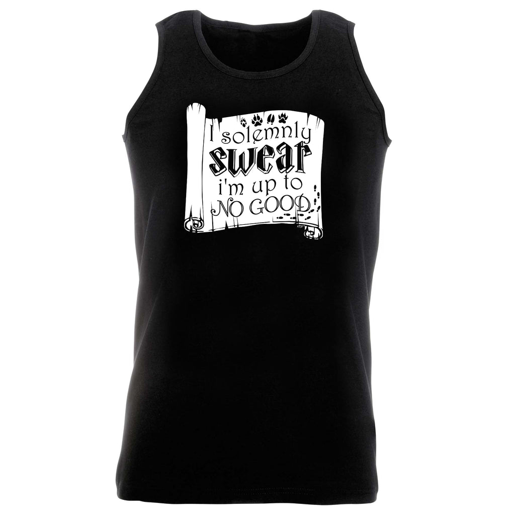 Solemnly Swear Im Up To No Good - Funny Vest Singlet Unisex Tank Top
