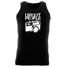 Shoot People White - Funny Vest Singlet Unisex Tank Top