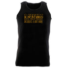 Swim Because Think My Personality Deserves A Hot Body - Funny Vest Singlet Unisex Tank Top