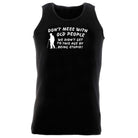 Dont Mess With Old People - Funny Vest Singlet Unisex Tank Top