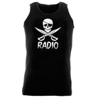 Pirate Radio - Funny Vest Singlet Unisex Tank Top