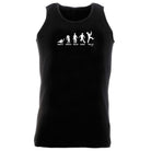 Zombie Crawler Shambler Walker Runner Thriller - Funny Vest Singlet Unisex Tank Top