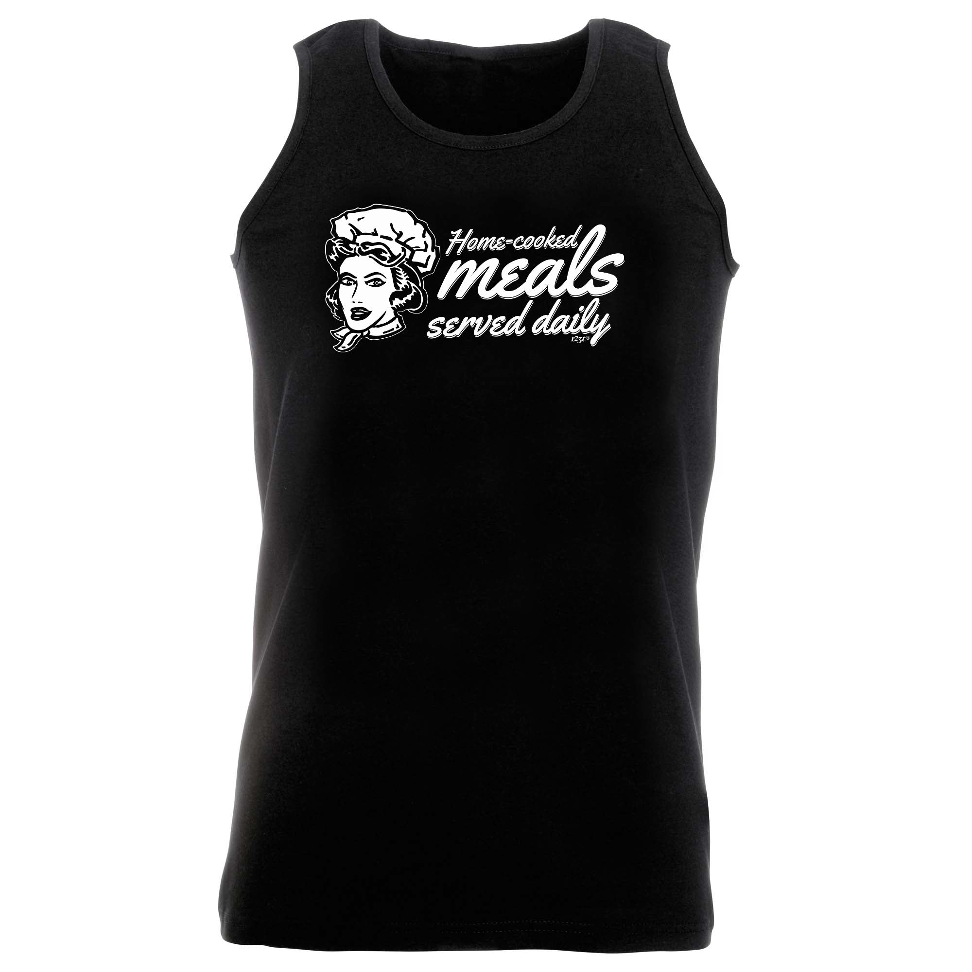 Home Cooked Meals Served Daily - Funny Vest Singlet Unisex Tank Top