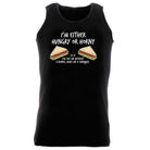 Im Either Hungry Or Horny - Funny Vest Singlet Unisex Tank Top