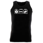 Eat Sleep Ride Horse - Funny Vest Singlet Unisex Tank Top