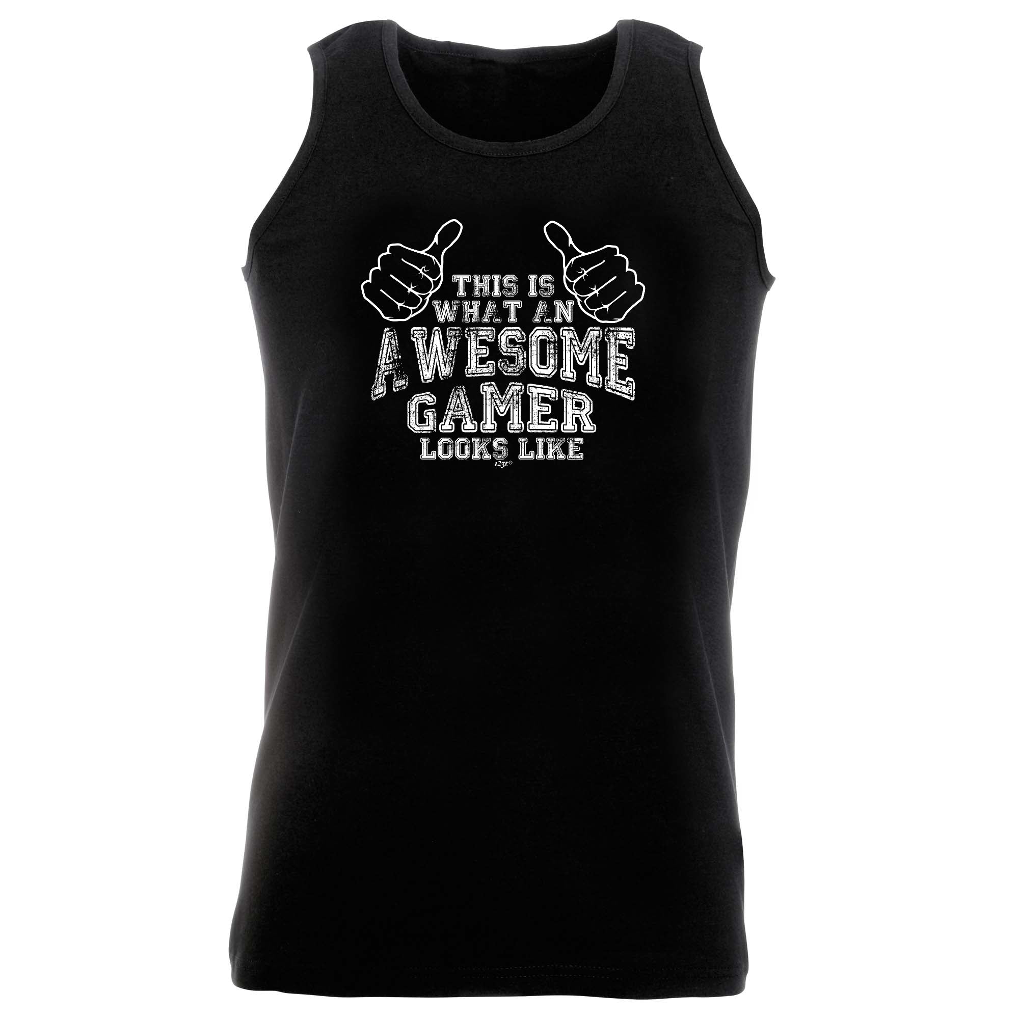 This Is What Awesome Gamer - Funny Vest Singlet Unisex Tank Top