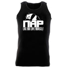 Nap Like You Love Yourself Panda - Funny Vest Singlet Unisex Tank Top