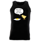 Holy Crap Dave Chicken Egg - Funny Vest Singlet Unisex Tank Top