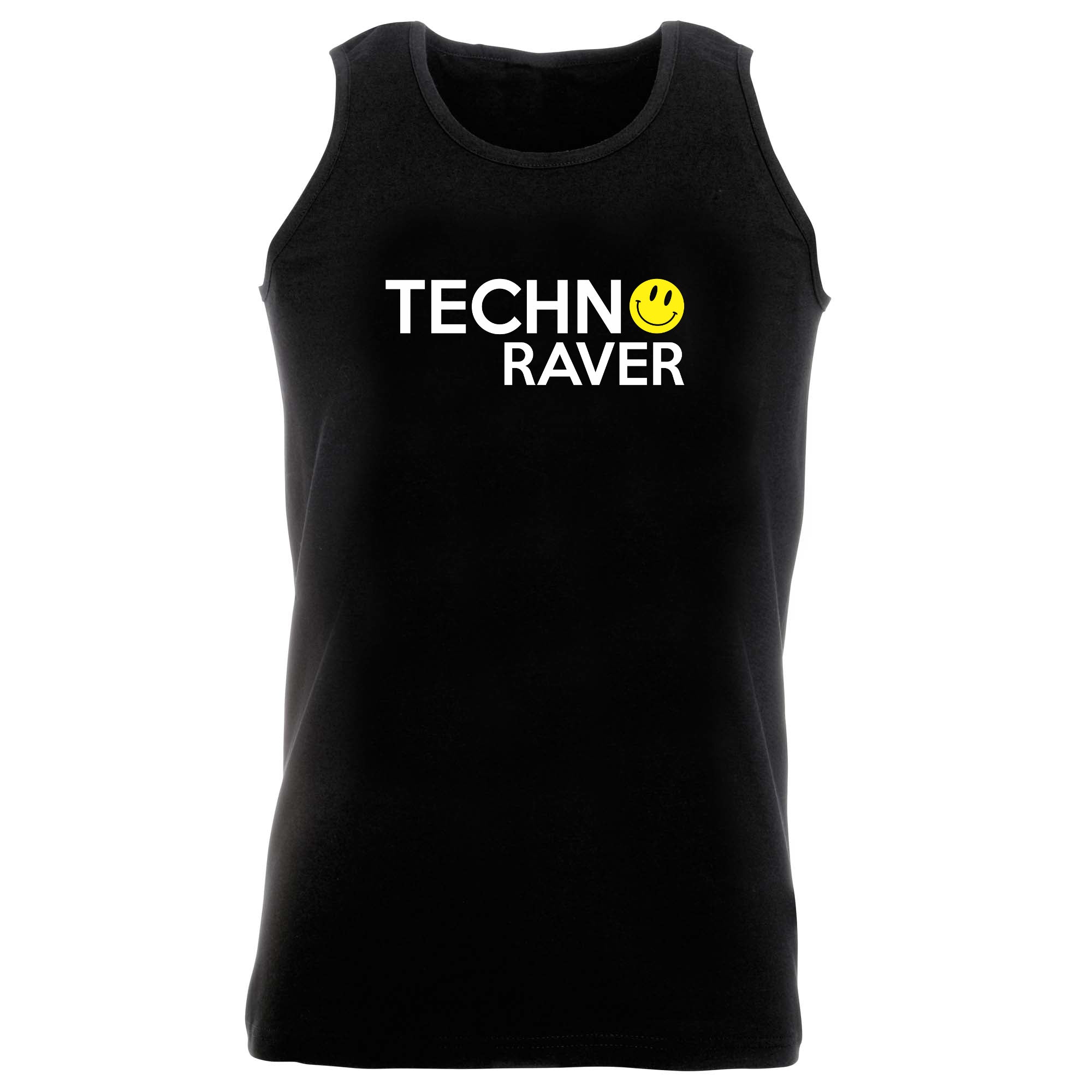 Techno Raver - Funny Vest Singlet Unisex Tank Top