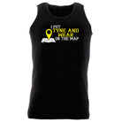Put On The Map Tyne Wear - Funny Vest Singlet Unisex Tank Top