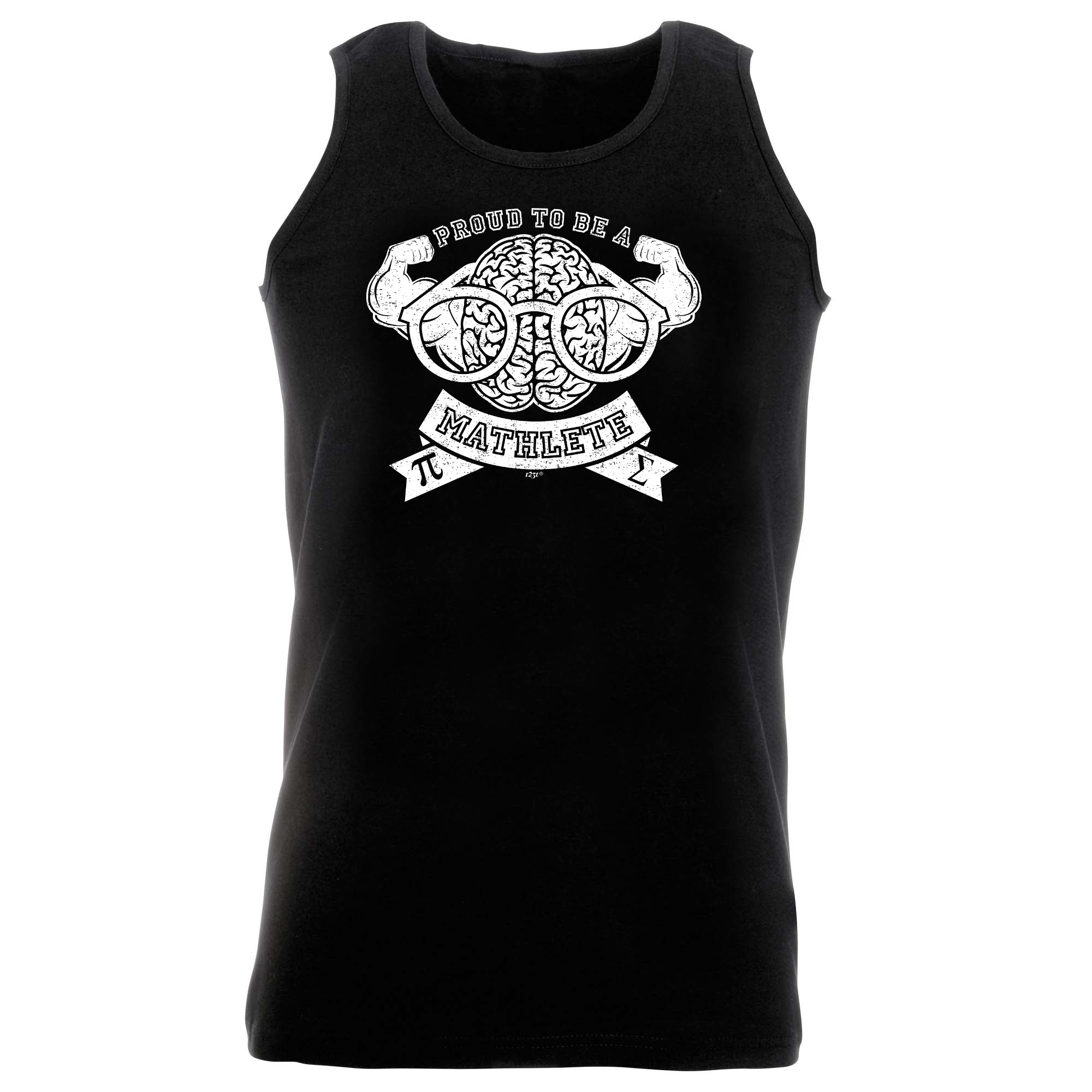 Proud To Be A Mathlete - Funny Vest Singlet Unisex Tank Top