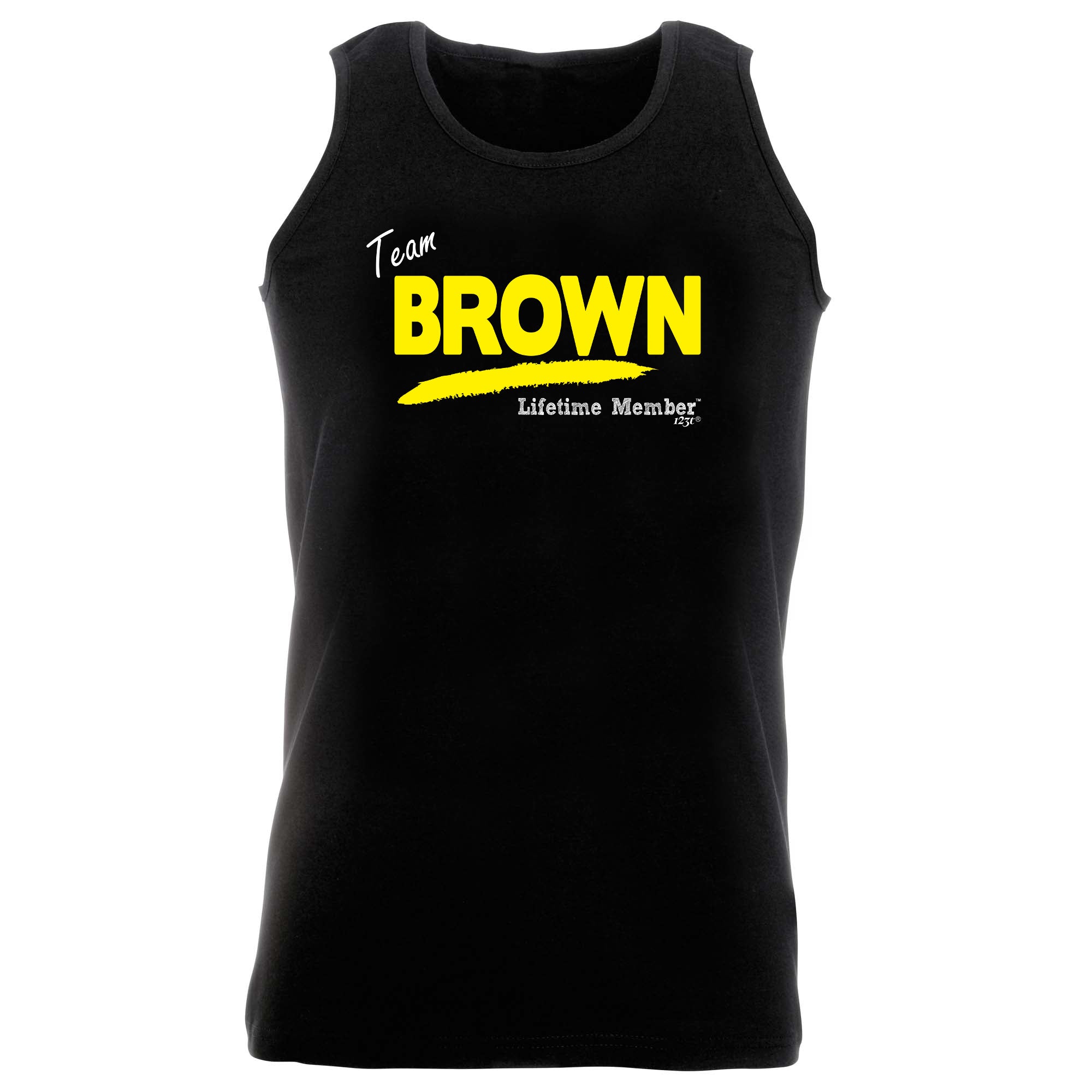 Brown V1 Lifetime Member - Funny Vest Singlet Unisex Tank Top