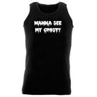 Wanna See My Ghost - Funny Vest Singlet Unisex Tank Top