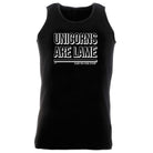 Unicorns Are Lame Snoe - Funny Vest Singlet Unisex Tank Top