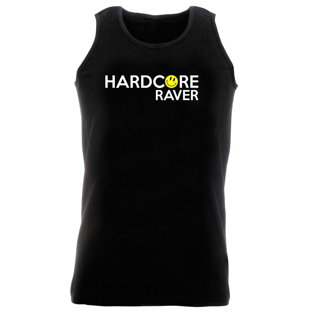 Hardcore Raver Smile - Funny Vest Singlet Unisex Tank Top