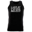 Like My Trucks Lifted Boys Strong Boots Muddy - Funny Vest Singlet Unisex Tank Top