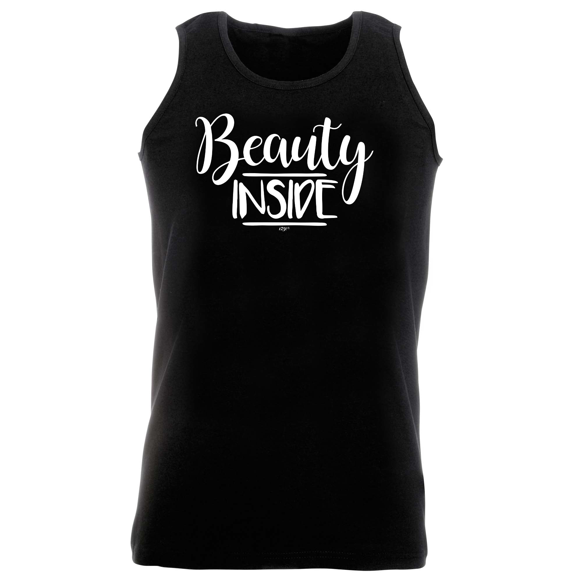 Beauty Inside - Funny Vest Singlet Unisex Tank Top