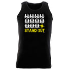 Stand Out Surf - Funny Vest Singlet Unisex Tank Top