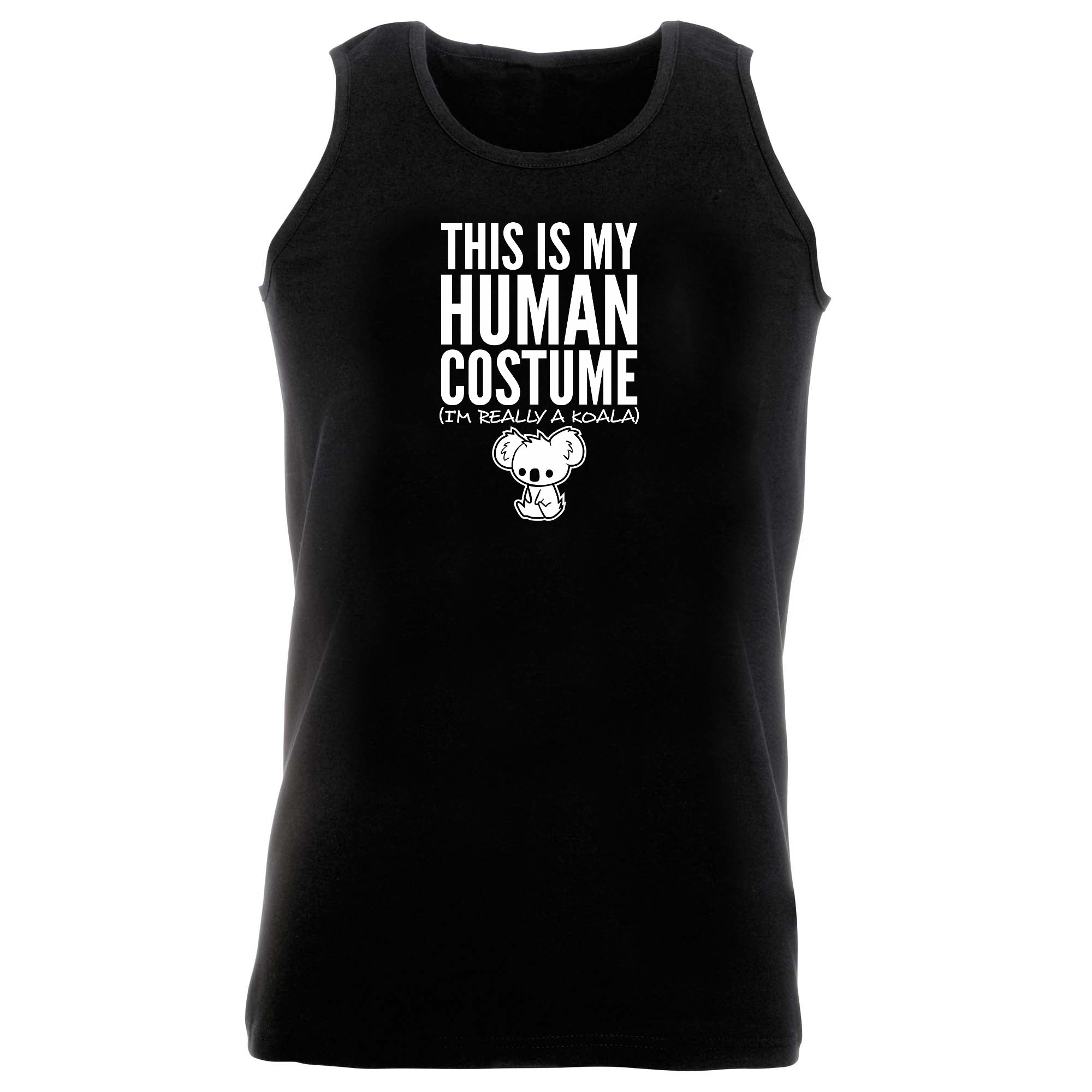 This Is My Human Costume Koala - Funny Vest Singlet Unisex Tank Top