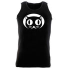 Halloween Cat Face - Funny Vest Singlet Unisex Tank Top