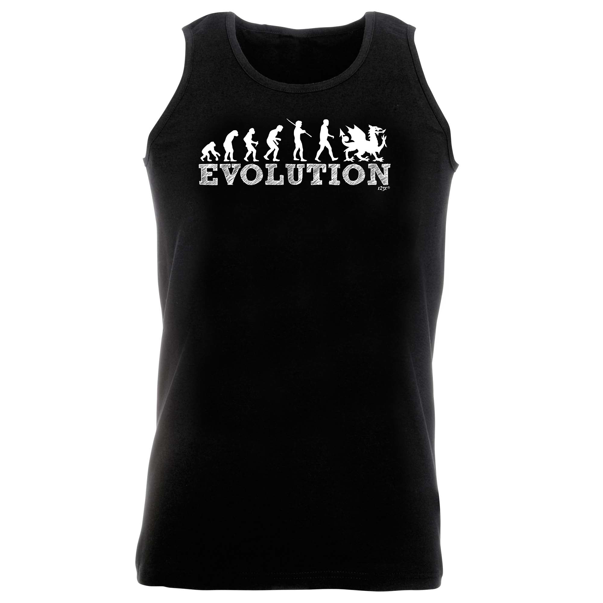 Evolution Welsh - Funny Vest Singlet Unisex Tank Top
