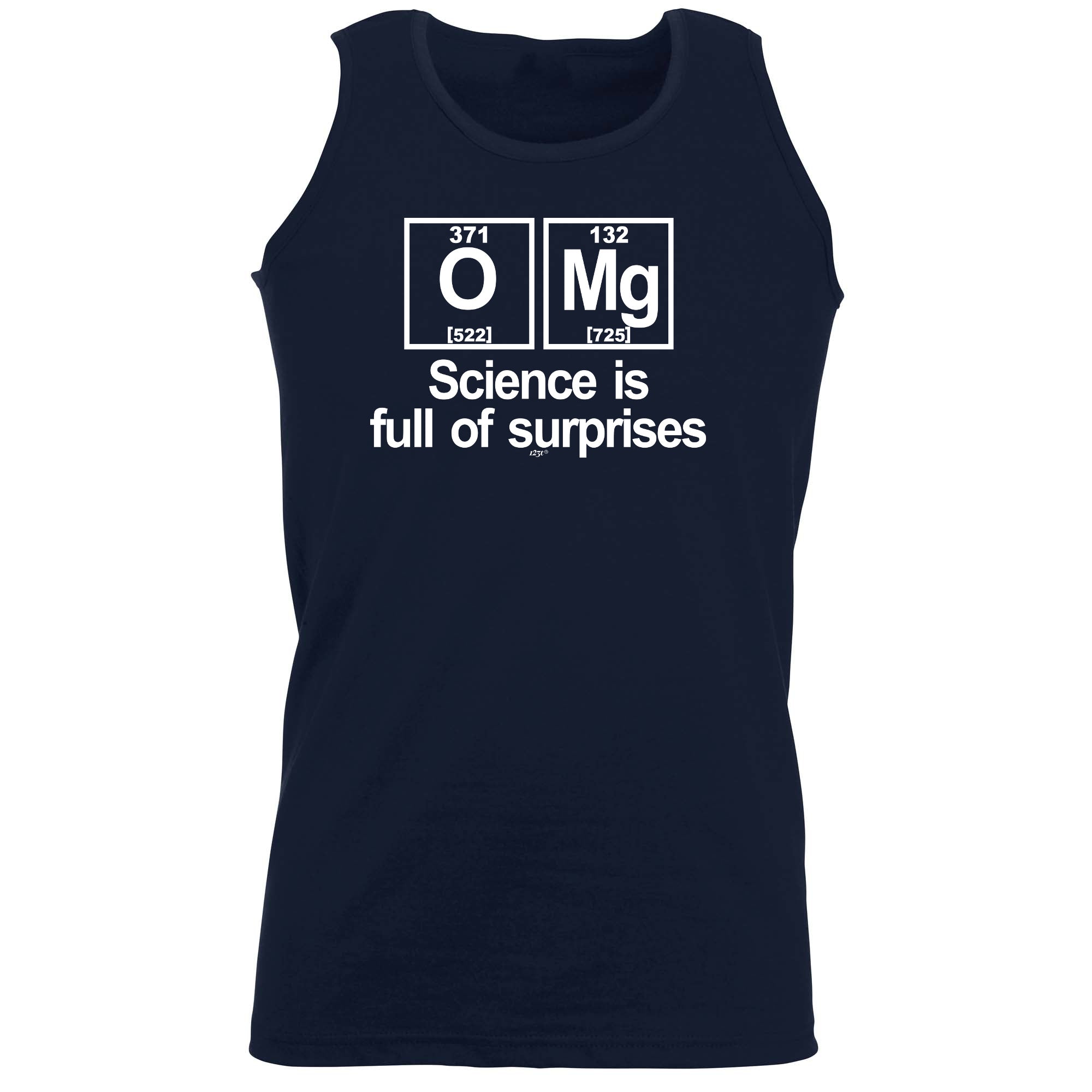 Science Is Full Of Surprises - Funny Vest Singlet Unisex Tank Top
