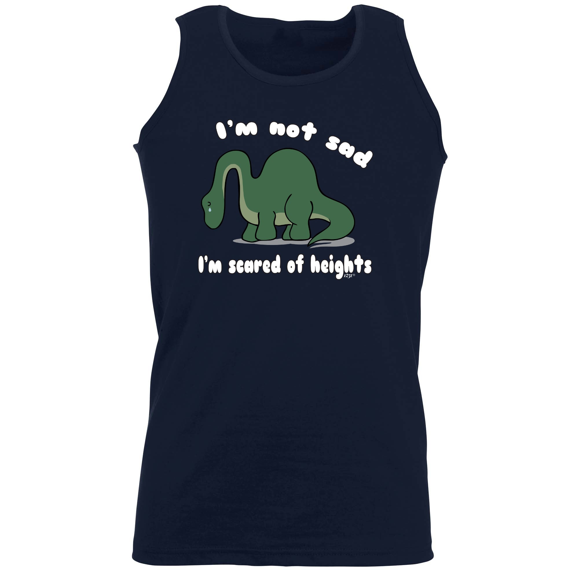 Im Not Sad Im Scared Of Heights - Funny Vest Singlet Unisex Tank Top