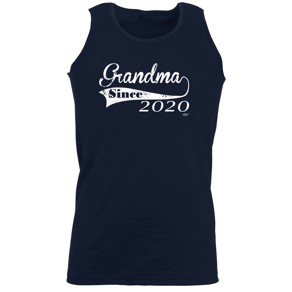 Grandma Since 2020 - Funny Vest Singlet Unisex Tank Top