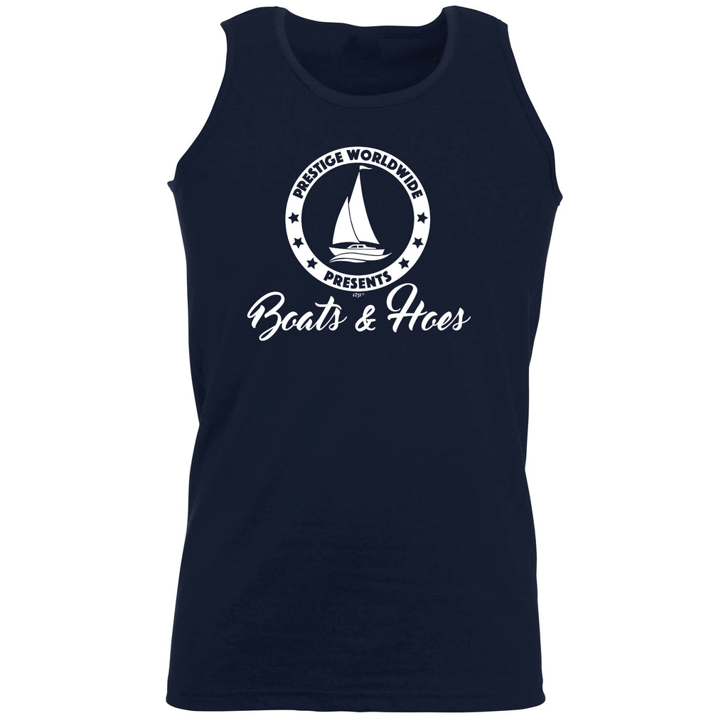 Boats And Hoes Ocean Bound - Funny Vest Singlet Unisex Tank Top