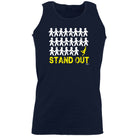 Stand Out Basketball - Funny Vest Singlet Unisex Tank Top