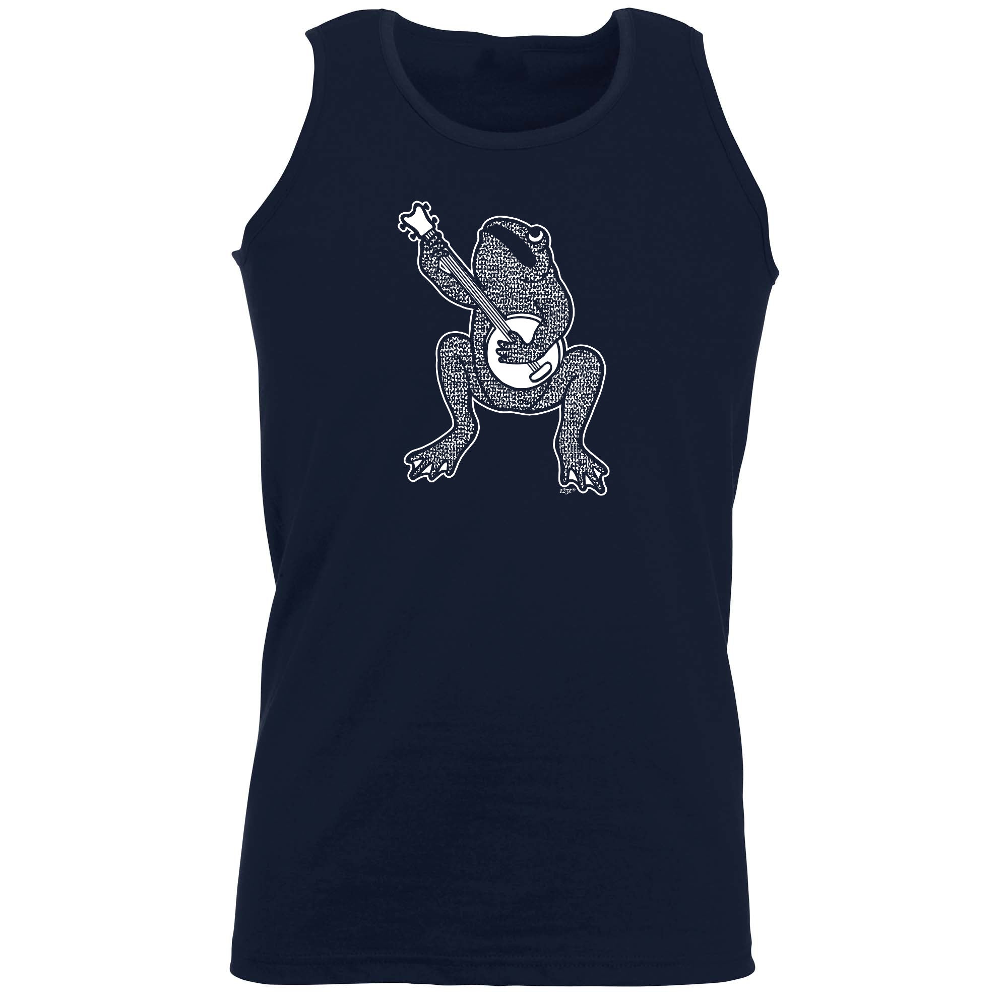 Toad Plaing Banjo Frog - Funny Vest Singlet Unisex Tank Top
