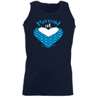 Mermaid At Heart - Funny Vest Singlet Unisex Tank Top