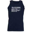 Yes Of Course Have A Minute For You Dollar - Funny Vest Singlet Unisex Tank Top