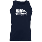 Wife Since 2017 - Funny Vest Singlet Unisex Tank Top