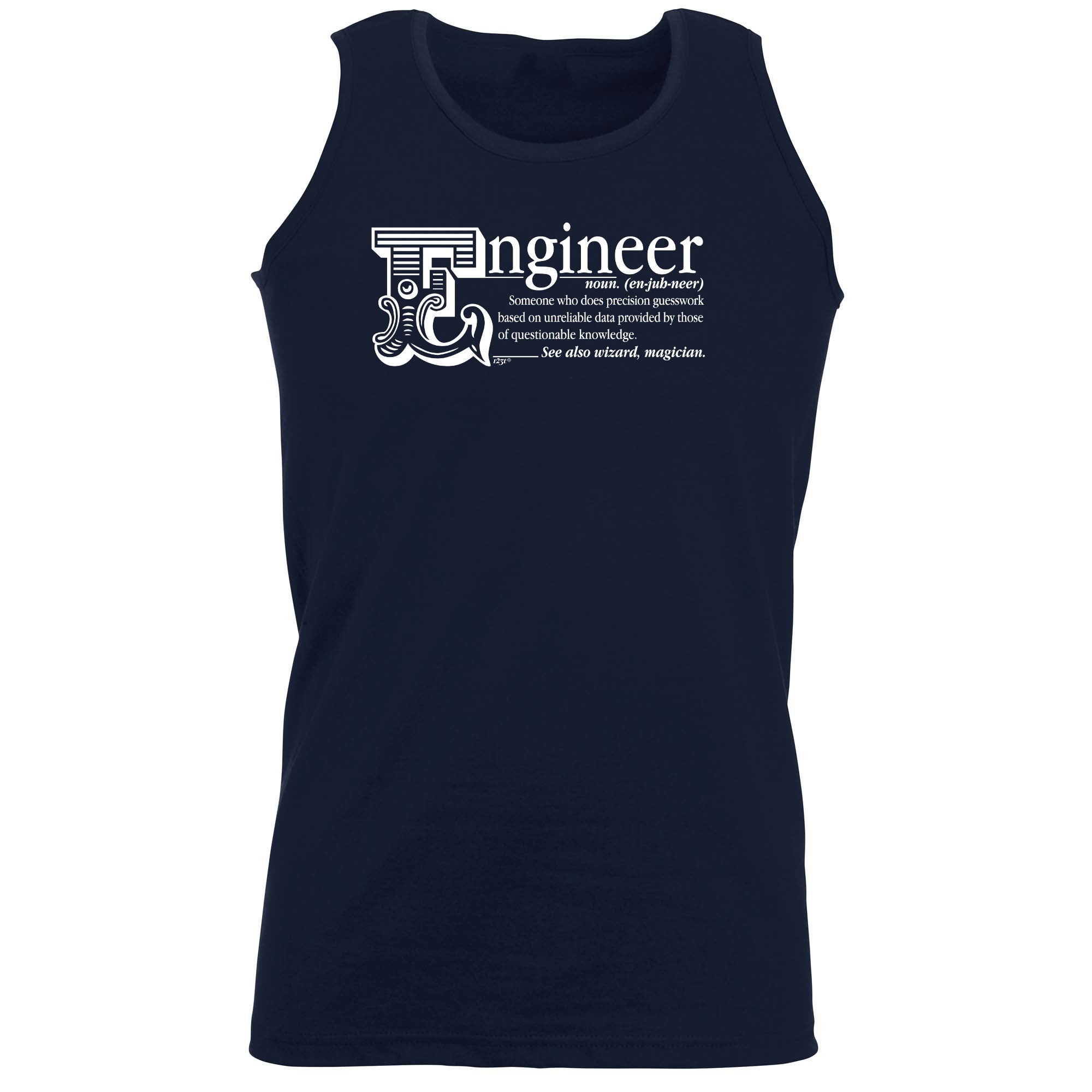 Engineer Noun - Funny Vest Singlet Unisex Tank Top
