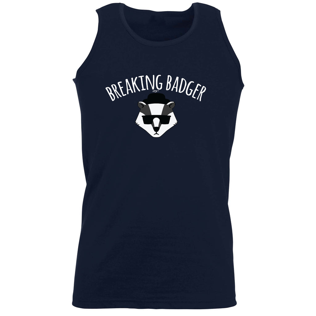 Breaking Badger - Funny Vest Singlet Unisex Tank Top